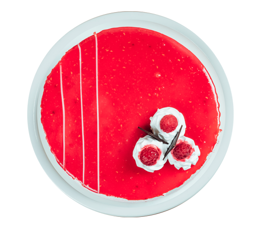 Kompozicije cheesecake Gelato Srbija malina